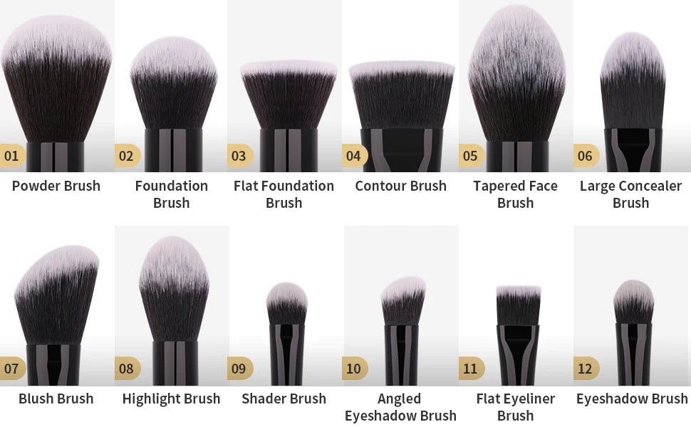 DUcare Professional Makeup Brush Set 32 pièces