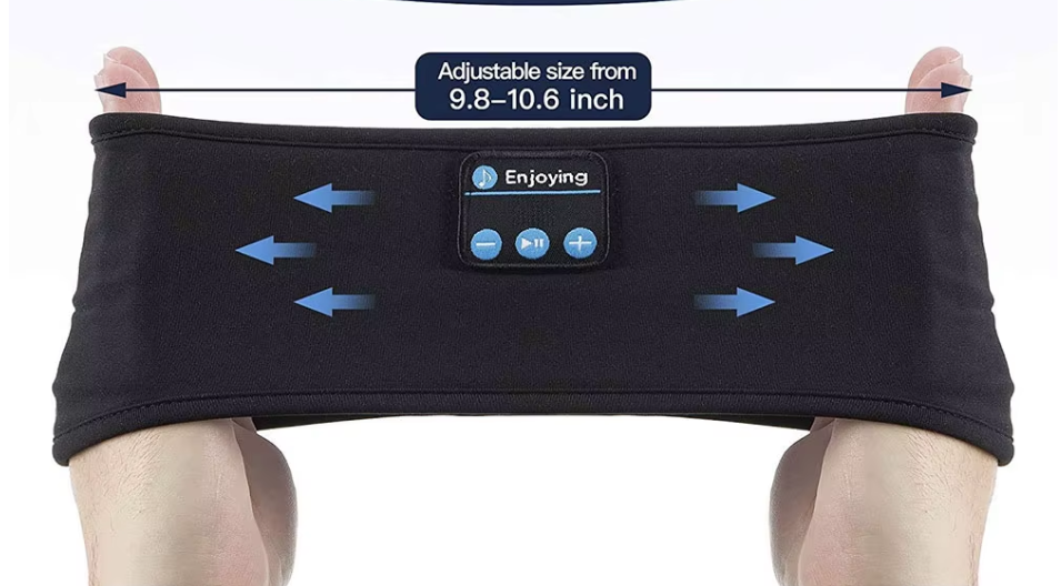 Bandeau Bluetooth pour Dormir – Masque & Écouteurs