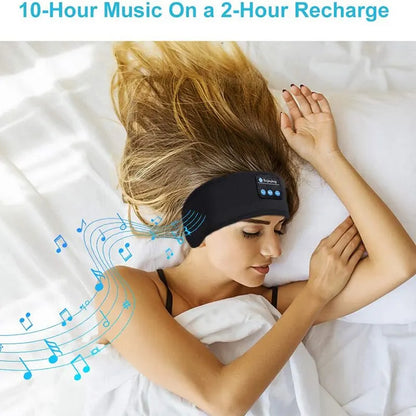 Bandeau Bluetooth pour Dormir – Masque & Écouteurs