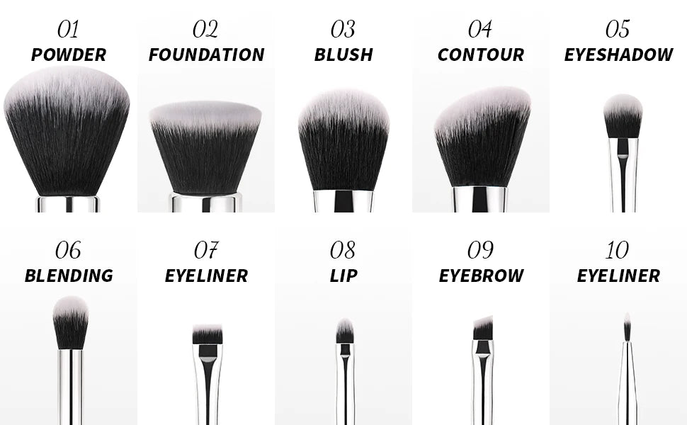 DUcare Professional Makeup Brush Set 32 pièces