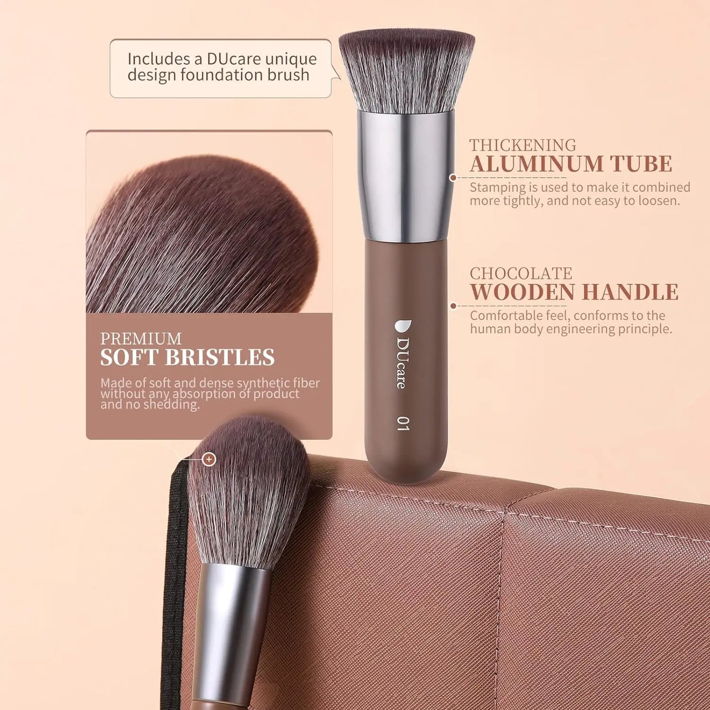 DUcare Professional Makeup Brush Set 32 pièces