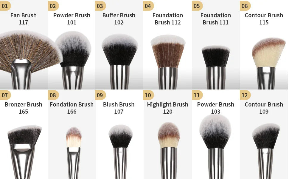 DUcare Professional Makeup Brush Set 32 pièces