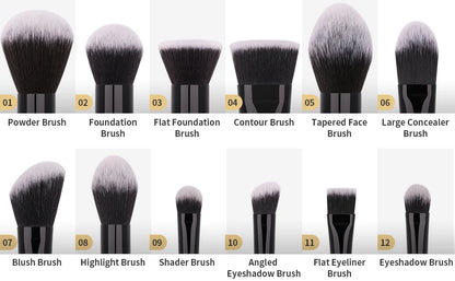 DUcare Professional Makeup Brush Set 32 pièces