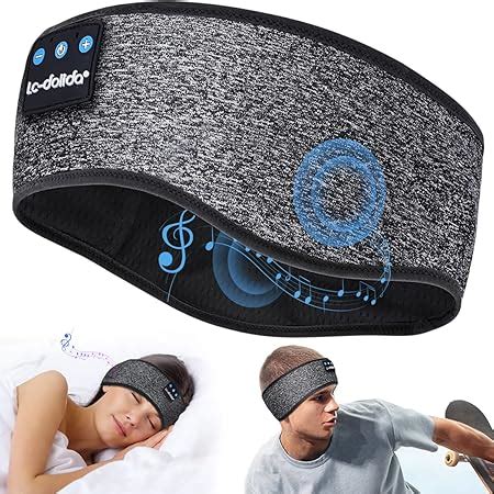 Bandeau Bluetooth pour Dormir – Masque & Écouteurs